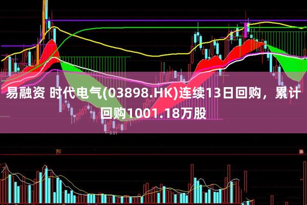 易融资 时代电气(03898.HK)连续13日回购，累计回购1001.18万股