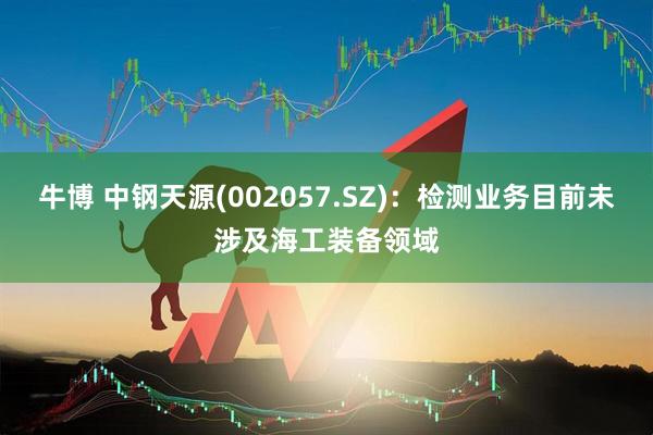 牛博 中钢天源(002057.SZ)：检测业务目前未涉及海工装备领域